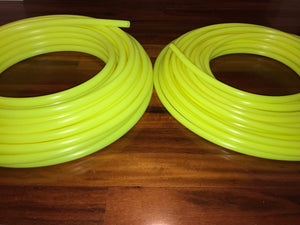 UV Neon Yellow Polypro Hula Hoop