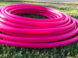 UV Neon Pink Polypro Hula Hoop