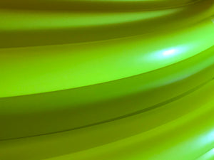 UV Neon Yellow Polypro Hula Hoop