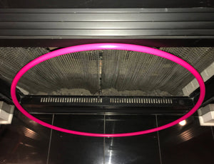 UV Neon Pink Polypro Hula Hoop