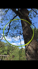 Load image into Gallery viewer, UV Neon Yellow Polypro Hula Hoop