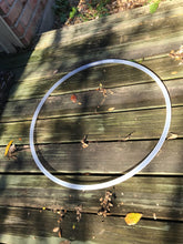 Load image into Gallery viewer, Natural clear polypro hula hoop