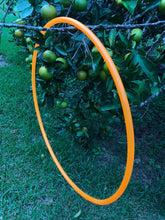 Load image into Gallery viewer, UV Neon Orange Polypro Hula Hoop