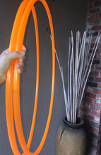 Load image into Gallery viewer, UV Neon Orange Polypro Hula Hoop