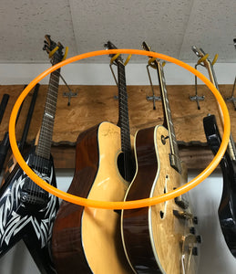 UV Neon Orange Polypro Hula Hoop