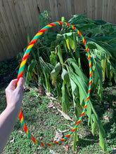 Load image into Gallery viewer, Fruit Stripe Gum Reflective Taped Hula Hoop