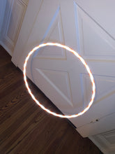 Load image into Gallery viewer, Candy Cane Reflective Taped Hula Hoop